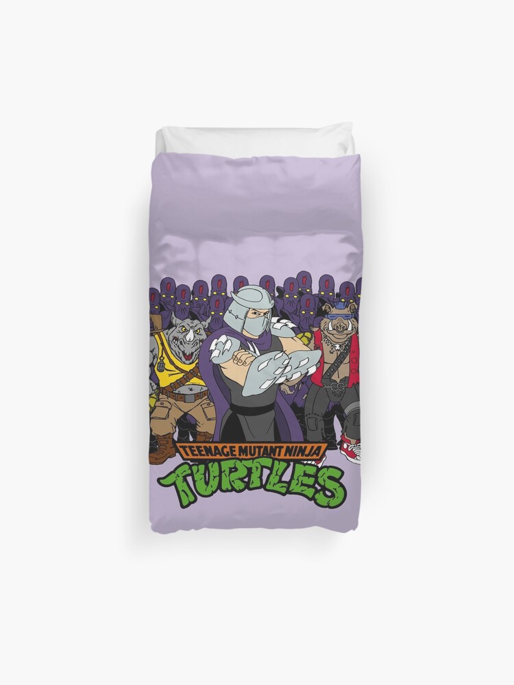 Tmnt Foot Soldiers 02 With Shredder Bebop Rocksteady