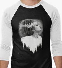 Bride of Frankenstein Men's Baseball ¾ T-Shirt