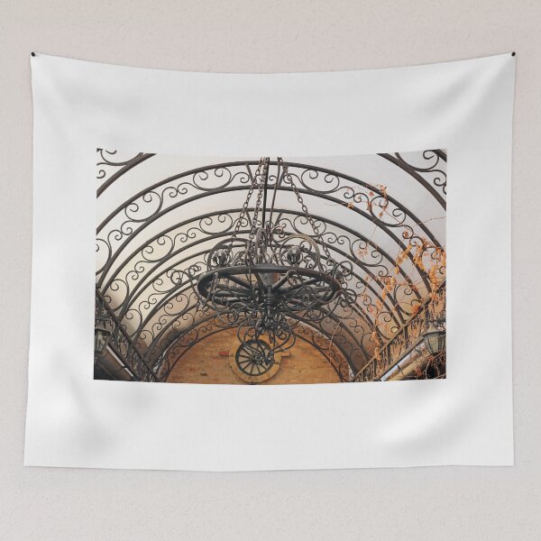Item preview, old iron chandelier designed and sold by goceris.