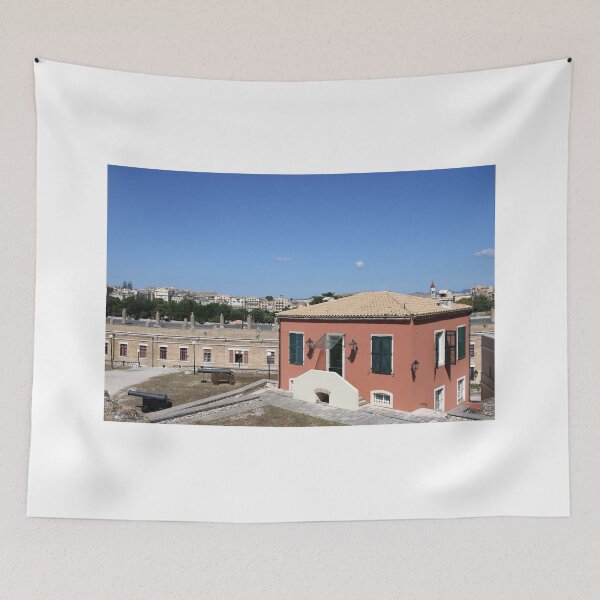 Item preview, old fortress house Corfu town Greece designed and sold by goceris.