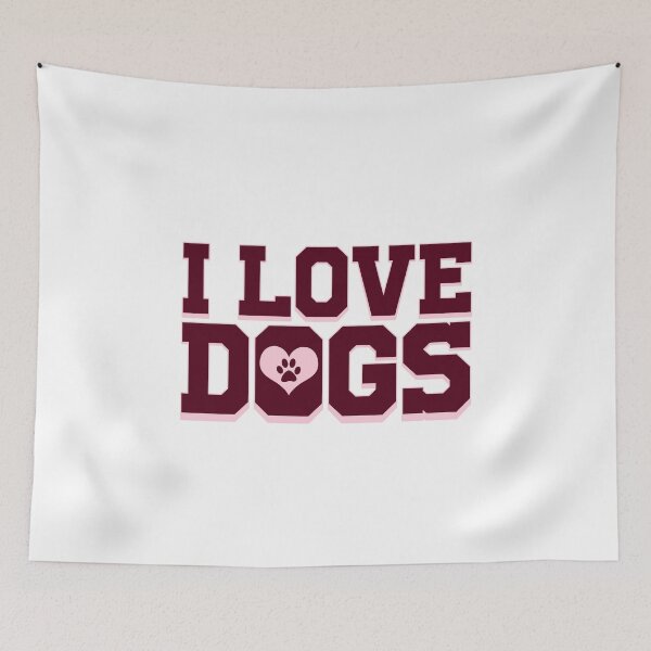 Item preview, Dog - I Love Dogs designed and sold by design2try.