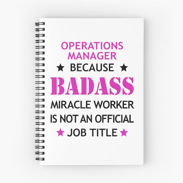 Item preview, Operations Manager Badass Funny Birthday Christmas Gift designed and sold by smily-tees.