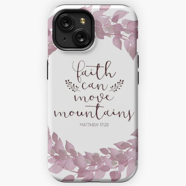 Faith Cross Leopard Christian Phone Case - Faith Phone Cases