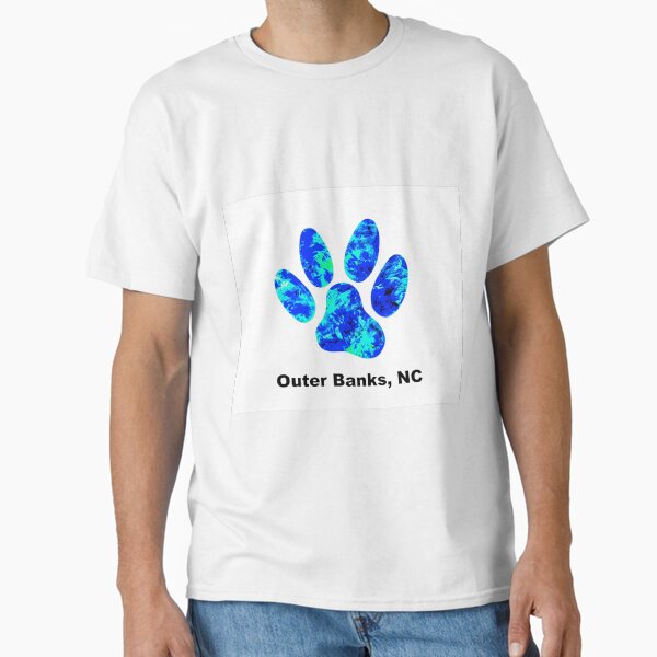 Item preview, Outer Banks NC Dog Paw  designed and sold by barryknauff.