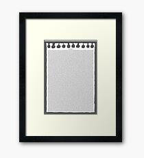 Free Churro Framed Print