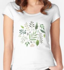 herbal Women's Fitted Scoop T-Shirt