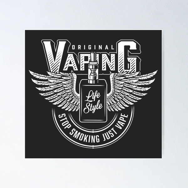 Vaping Life Style" Poster for Sale by Ares-Marv | Redbubble