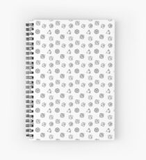 Cuaderno de espiral Conjunto de dados pequeños