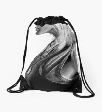 Nothing But The Rain. Drawstring Bag