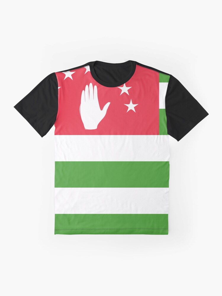 Thumbnail 4 of 5, Graphic T-Shirt, Abkhazia designed and sold by textures-store.
