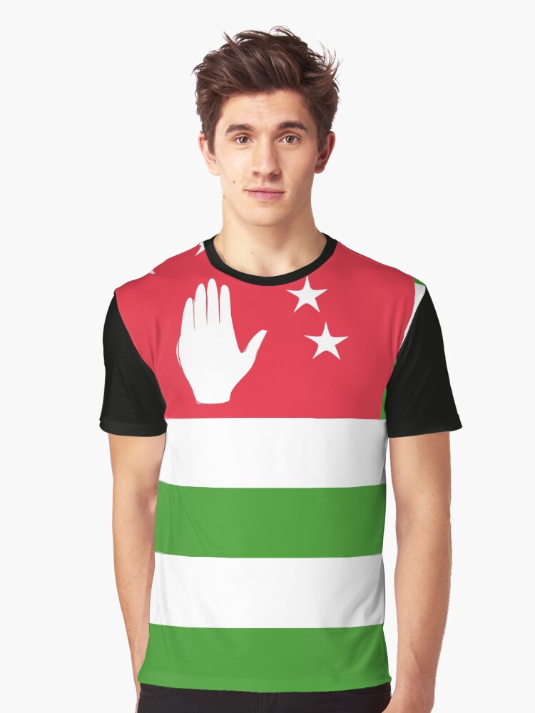Thumbnail 1 of 5, Graphic T-Shirt, Abkhazia designed and sold by textures-store.