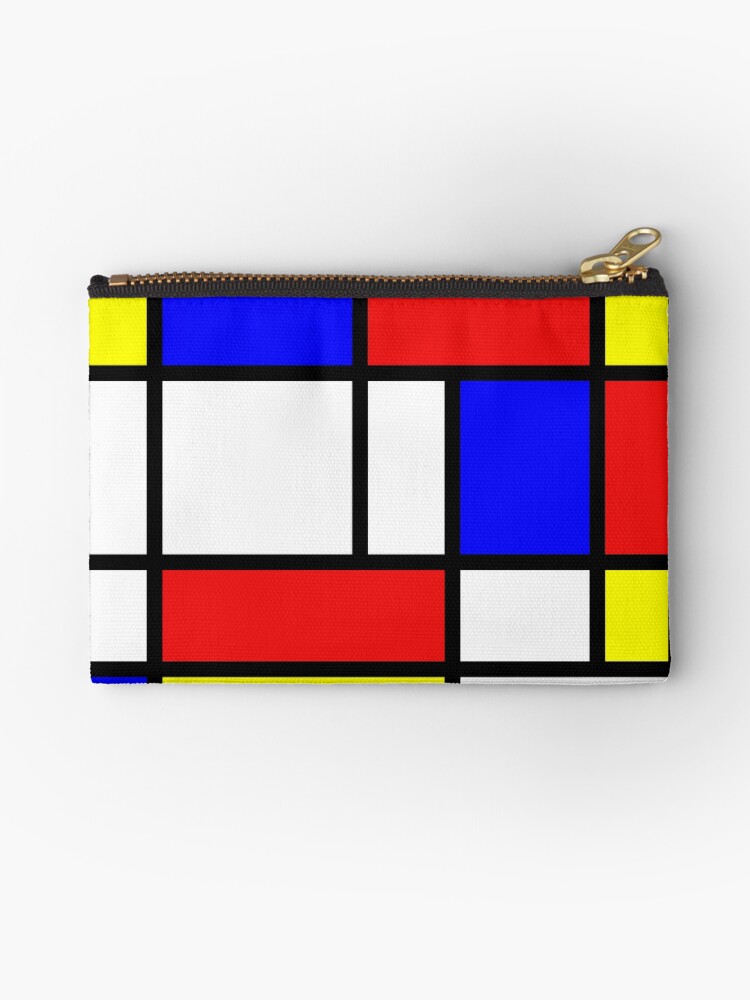 Thumbnail 1 of 4, Zipper Pouch, Red,blue yellow and white designed and sold by Tjb62.