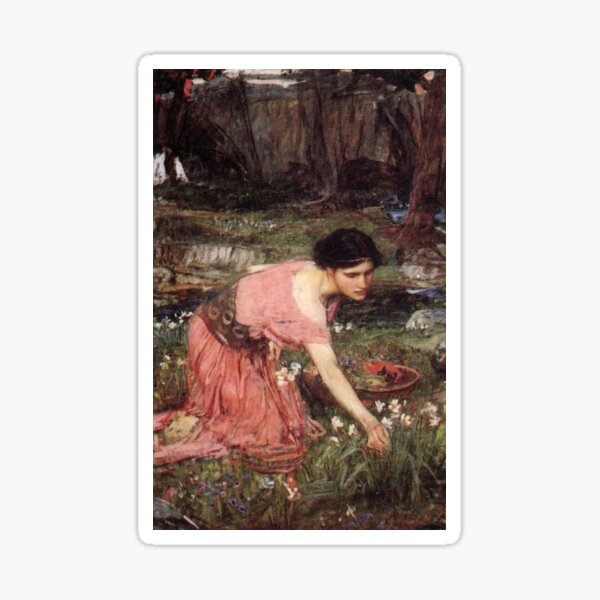 Item preview, Flora - John William Waterhouse  designed and sold by forgottenbeauty.