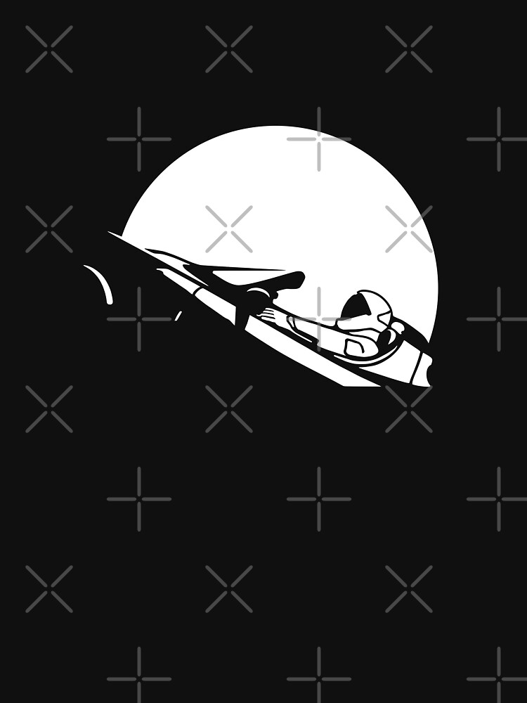 Starman In Space Tesla Roadster (Simplified) by science-gifts