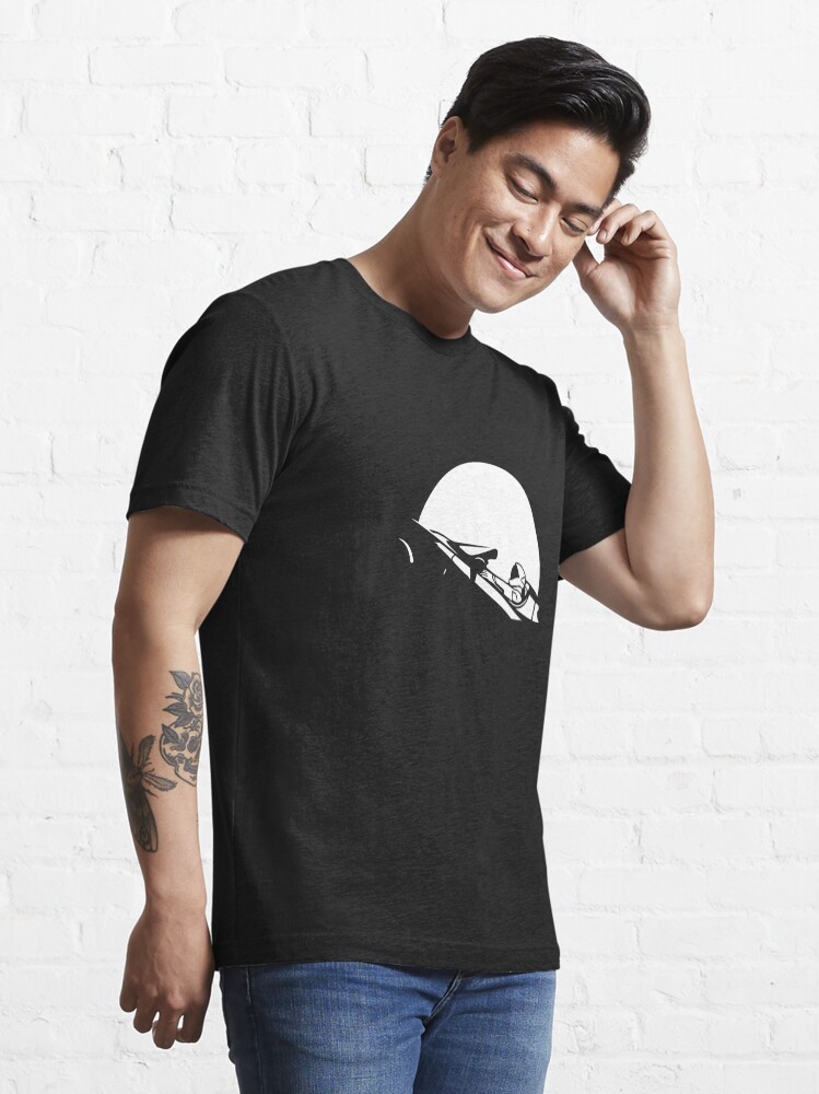 Alternate view of Starman In Space Tesla Roadster (Simplified) Essential T-Shirt