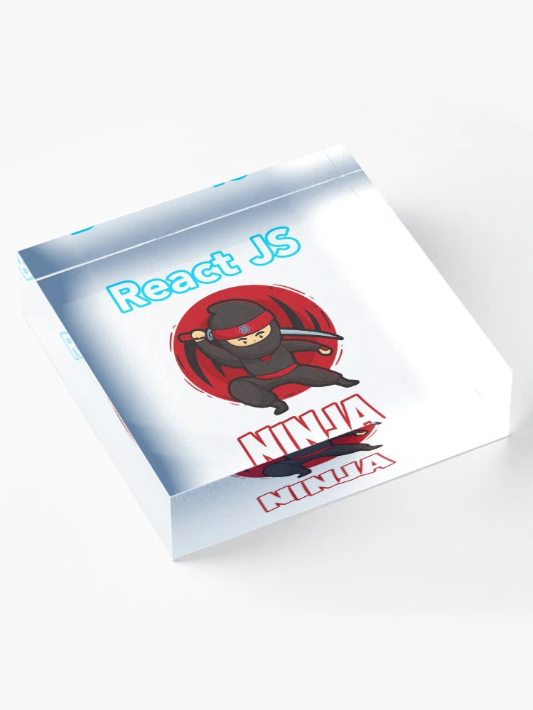 Thumbnail 4 of 5, Acrylic Block, ReactJS React JS JavaScript Framework designed and sold by vladocar.