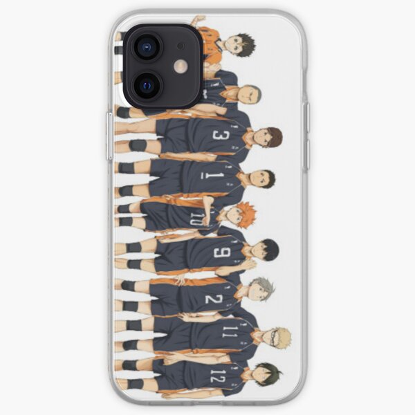Équipe de volleyball Karasuno Coque souple iPhone