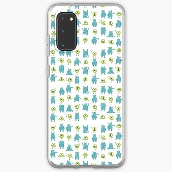 sully (sullivan) and mike (wazowski) monsters pattern Samsung Galaxy Soft Case