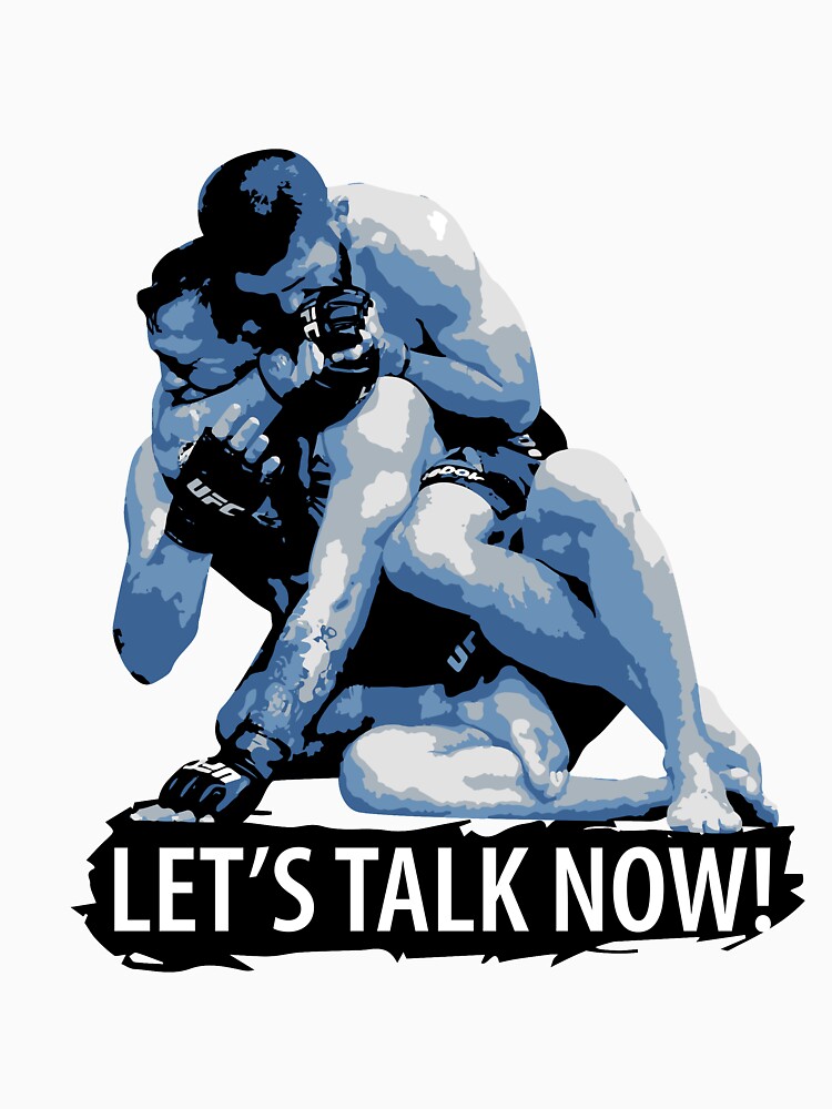 "Khabib "Let's Talk" Nurmagomedov" T-shirt by bibinik ...