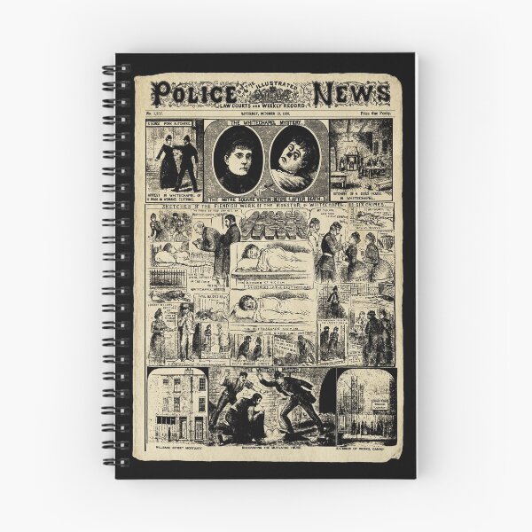 Item preview, Illustrated Police News October 1888. designed and sold by theheadshed.