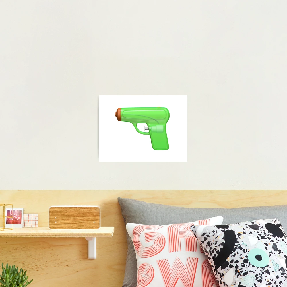 Iphone Water Gun Emoji 