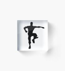 Fortnite - Best Mates Season 3 Dance - Silhouette Graphic Acrylic Block