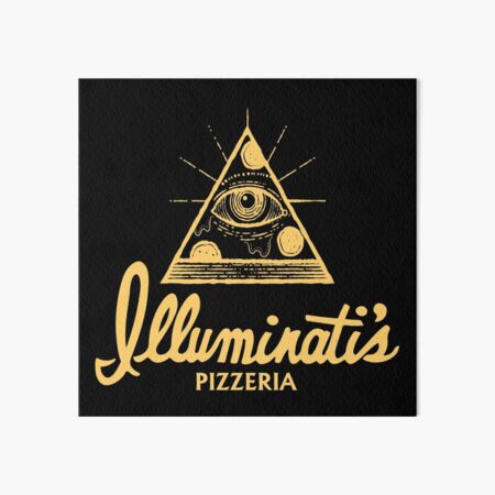 Illuminati's Pizzeria Art Board Print
