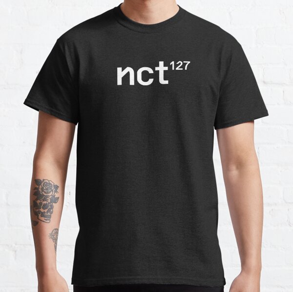 NCT 127 - Logotipo Básico Regular-Irregular Camiseta clásica