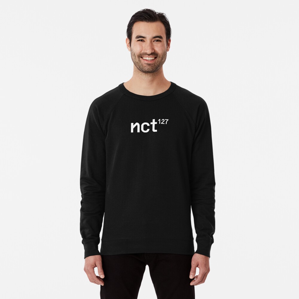 Nct 127 irregular hotsell banded black sweatshirt
