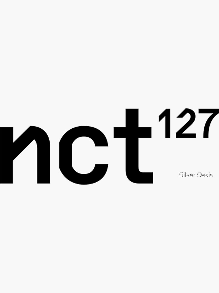 NCT 127 - Regular-Irregular Basic Logo | Sticker