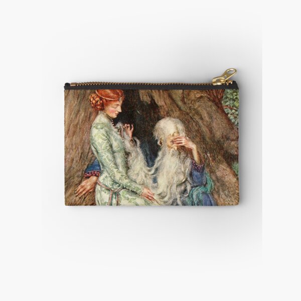 Item preview, Merlin and Vivien - Eleanor Fortescue Brickdale designed and sold by forgottenbeauty.