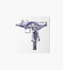 DELFTS BLAUW UZI Art Board