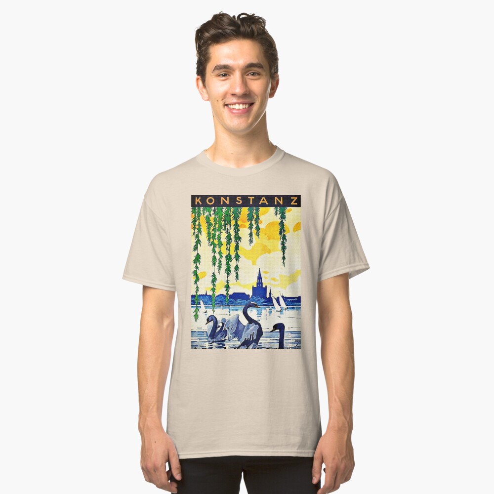 Konstanz am Bodensee Travel Advertisement Classic T-Shirt