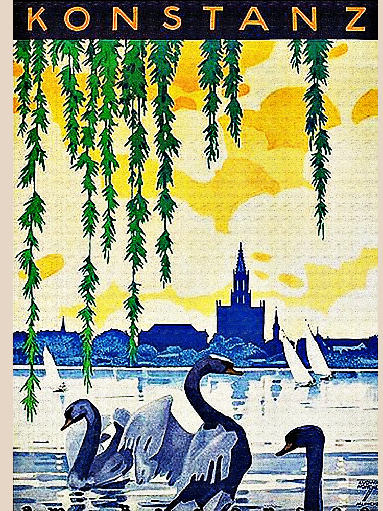 Konstanz am Bodensee Travel Advertisement by edsimoneit