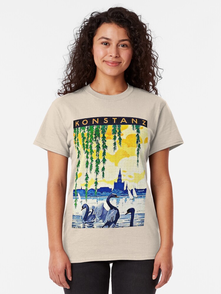 Alternate view of Konstanz am Bodensee Travel Advertisement Classic T-Shirt