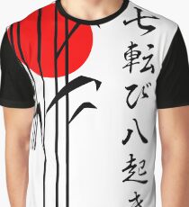 Japan - Fall Seven Times Stand Up Eight Graphic T-Shirt