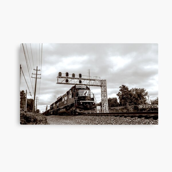 For the love of trains #1 Canvas Print