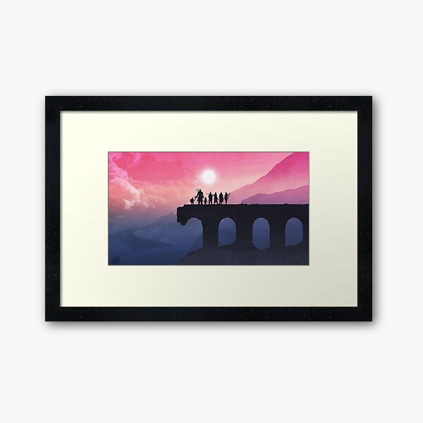 Vox Machina Horizon Framed Art Print