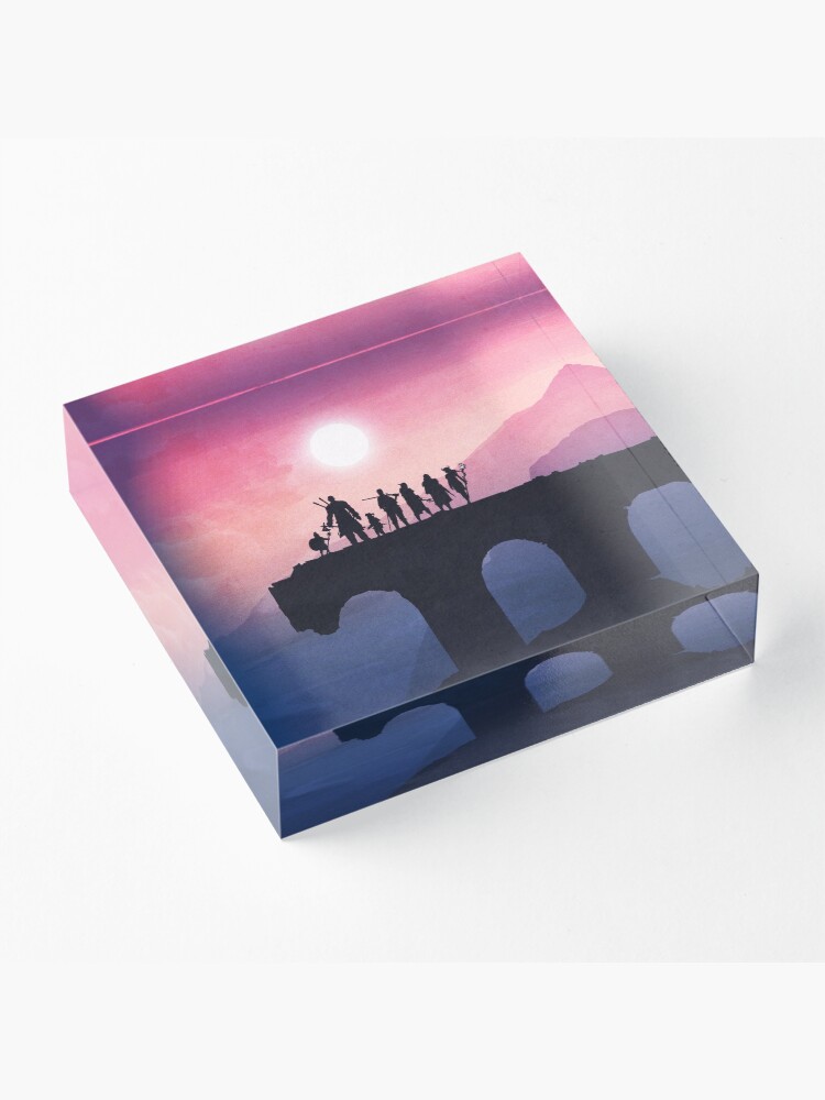 Alternate view of Vox Machina Horizon Acrylic Block