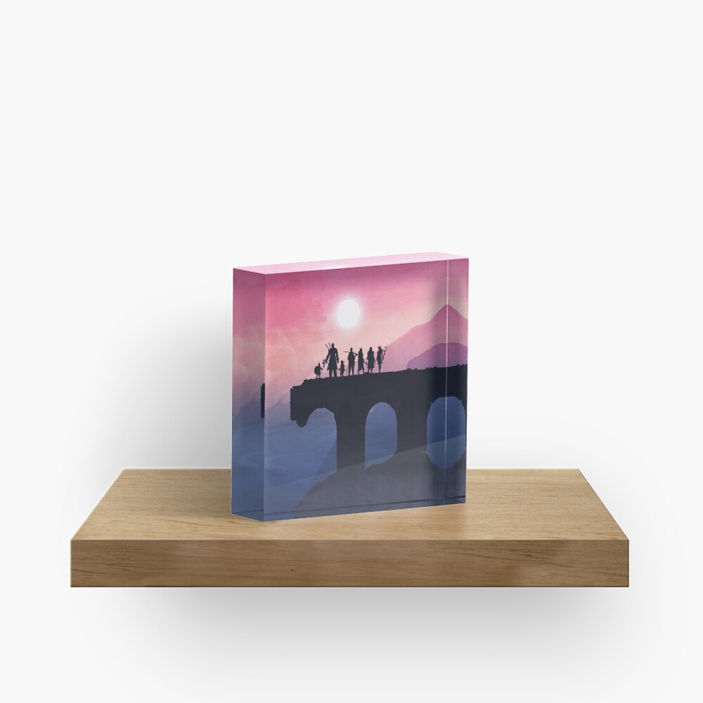 Vox Machina Horizon Acrylic Block