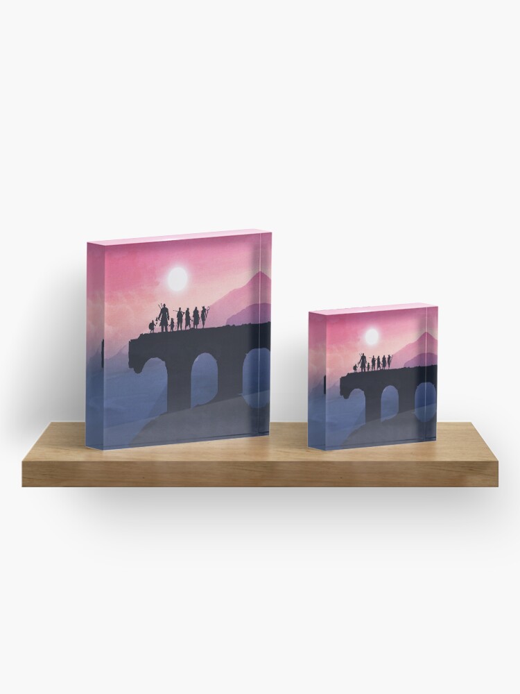 Alternate view of Vox Machina Horizon Acrylic Block