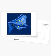 European flag Postcards