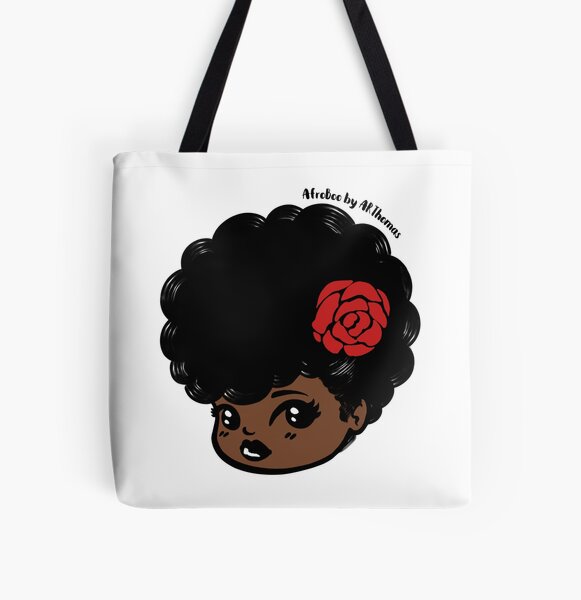 AfroBoo - Frohawk All Over Print Tote Bag