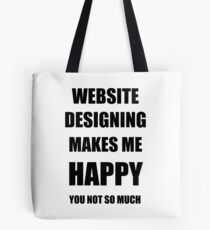 Website Designing Lover Fan Funny Gift Idea Hobby Tote Bag