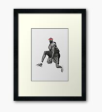 even with my eyes closed Framed Print