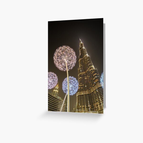 Dubai Greeting Cards Redbubble