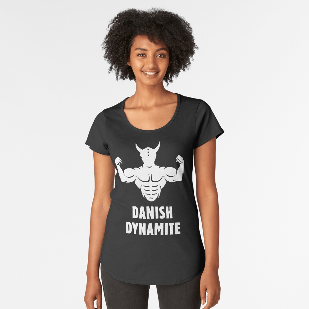Danish Dynamite (Denmark / Viking / White)" Graphic T-Shirt Dress Sale MrFaulbaum Redbubble