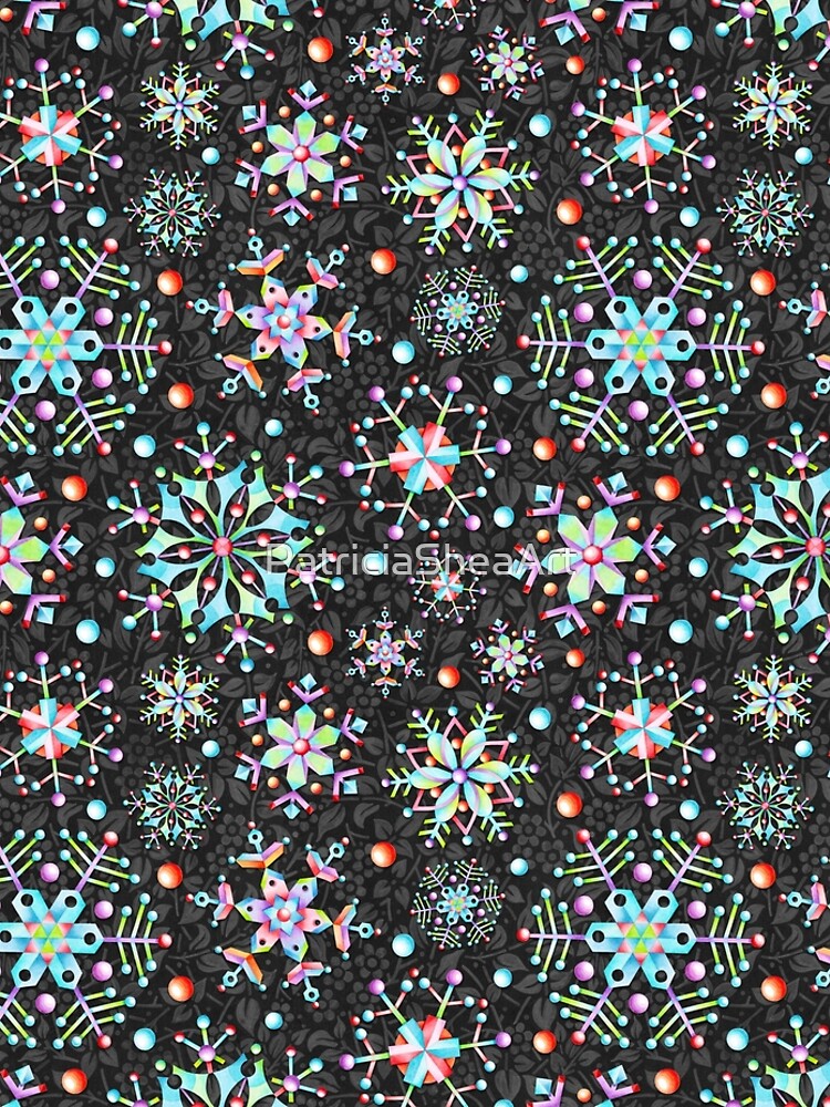 Snowflake Kaleidoscope by PatriciaSheaArt
