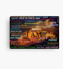 Names of God Canvas Print