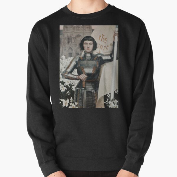 Un grabado de 1903 de Juana de Arco. Sudadera sin capucha